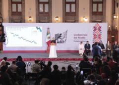 A un año y 9 meses del inicio de nuestro gobierno, los homicidios dolosos disminuyeron 48%; representa 41 casos menos cada día: presidenta