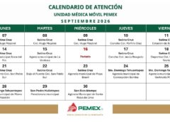 Refuerza Pemex los servicios de salud en las comunidades de Salina Cruz y Tehuantepec en Oaxaca